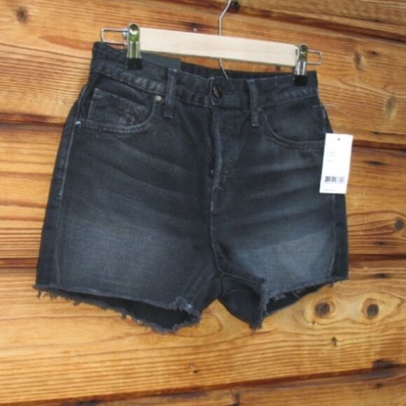 NWT J Brand Black High Waist Jeans Shorts - Picture 5 of 10